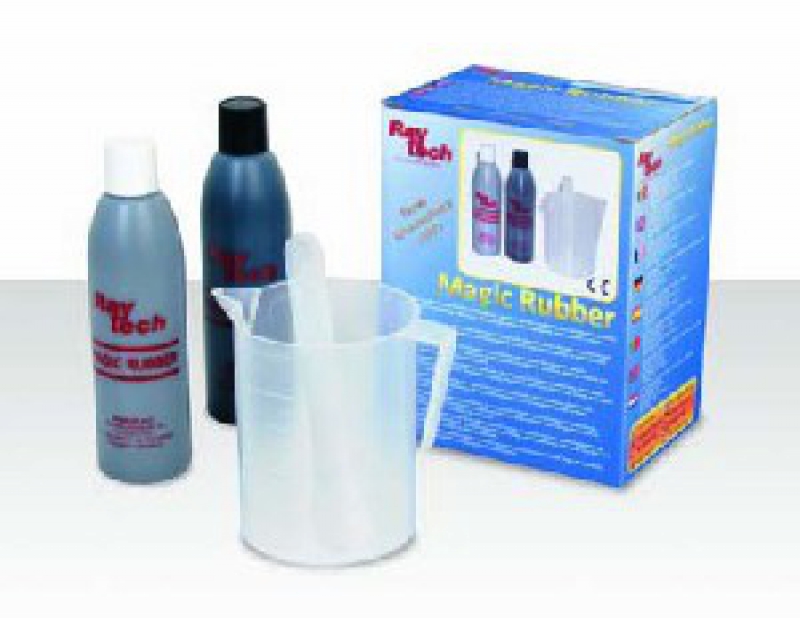 Caoutchouc bi-composant isolant à couler " MAGICRUBBER " se présente dans 2 flacons, pour un total de 500 g réticulation rapide ( 10 mn à +25°C ) extrêmement enveloppant flexible et très élastique ignifuge et non propagateur de la flamme caractéristiques diélectriques, mécaniques et élastiques trés élevées atoxique et sûr sans date de péremption réaccessible Degré de protection : IP68 pour installation basse tension ( jusqu'à 1 kV )