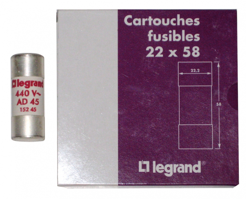 Cartouches EDF conforme à la norme NF C 62-921