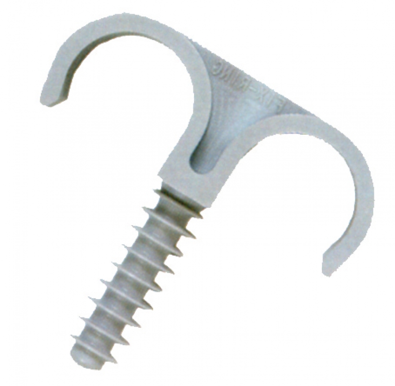 Collier " FIX-RING " cheville en polyamide breveté - Ø de perçage 8 mm