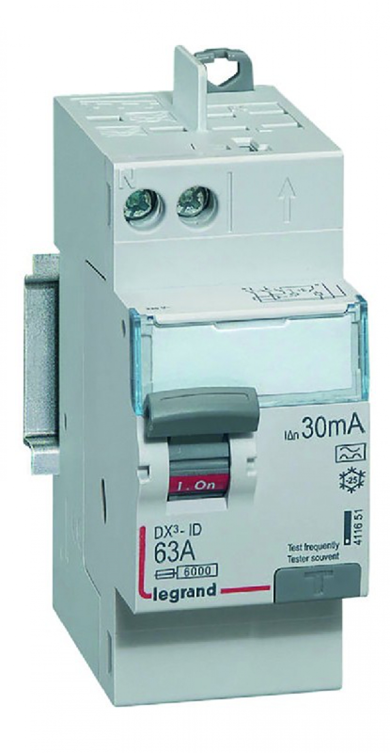 Interrupteur différentiel DX³-ID - protection tête de groupe