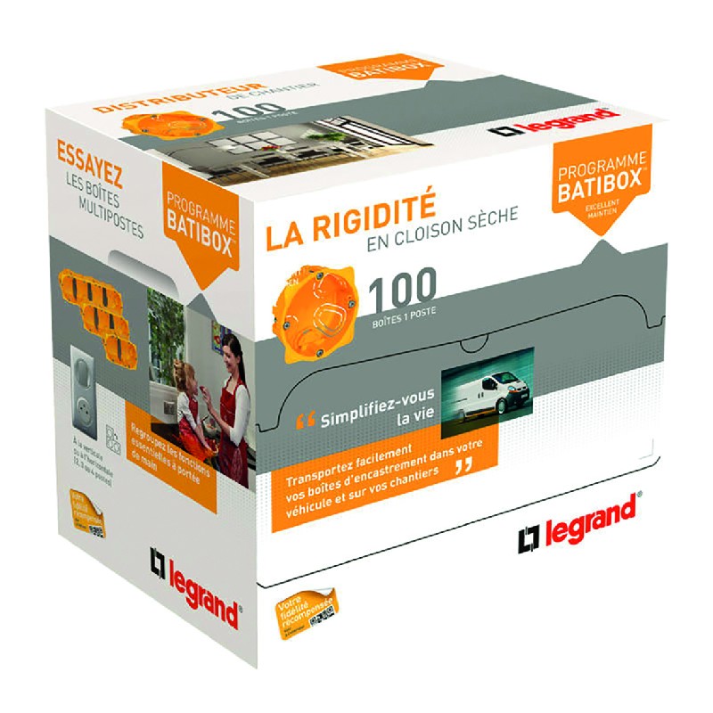 Boîtes d' encastrement " BATIBOX "