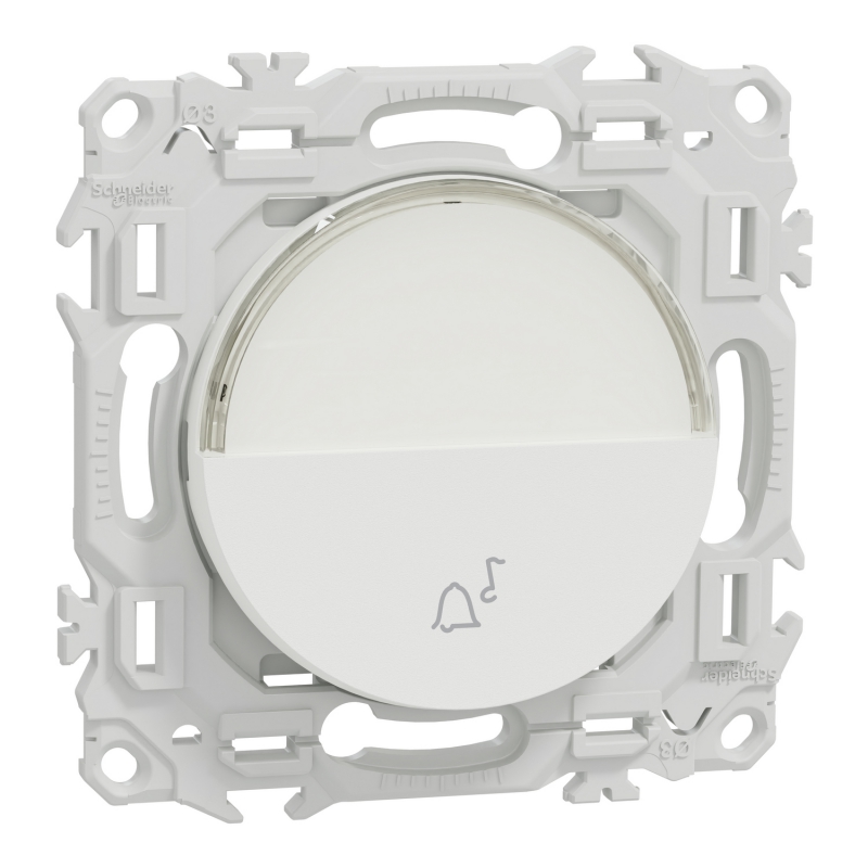 Mécanismes et plaques de finition " r-Évolution Odace " A encastrer, fixation à vis
