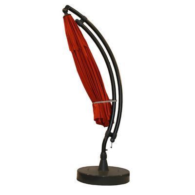 Parasol déporté Easy Sun terracotta ø375 cm