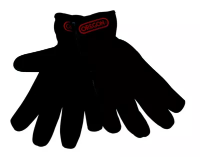 Gants de travail Oregon 539171M - Cuir et polyester - Coloris noir et gris - Taille 9 (M)
