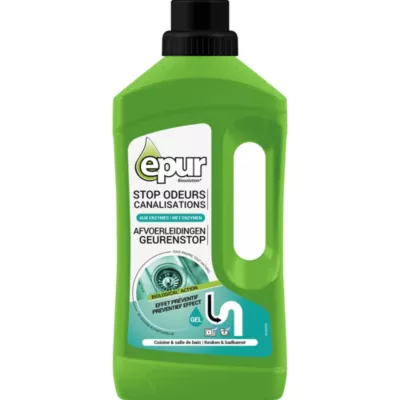 Entretien bio-gel stop odeurs canalisations Epur 1L