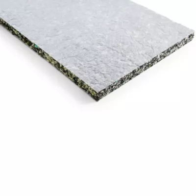 Panneau d'isolation acoustique polyuréthane en mousse recyclée Simfocor Recticel 0,6 x 2,5 m ép. 45mm