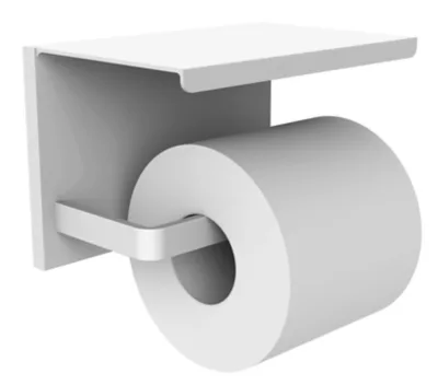 Distributeur papier WC Allibert Loft Game blanc