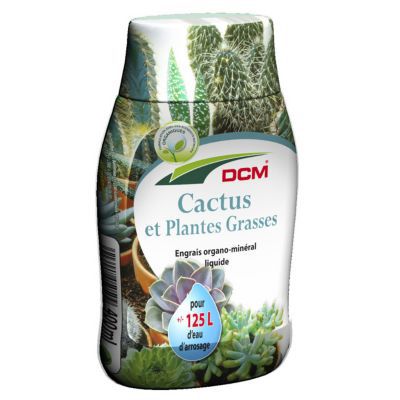 Engrais liquide cactus plantes grasses DCM 0,4L