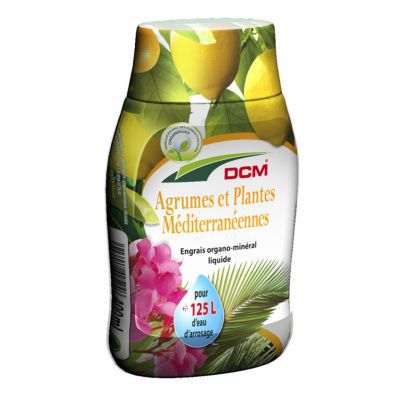 Engrais liquide agrumes, plantes méditérranéennes DCM 0,4L