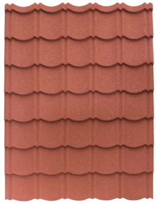 Panneau Easy-Tuile rouge - 113,5 x 86 cm