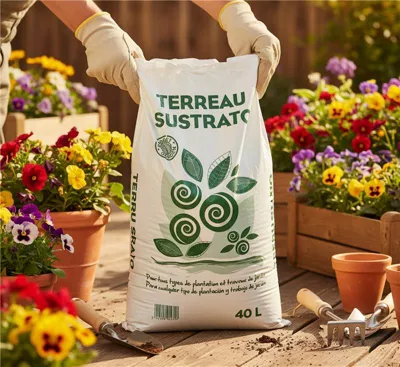 Terreau universel pour les plantes 40L