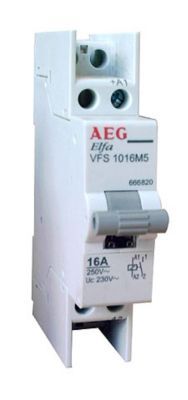 Telerupteur unipolaire 16A AEG