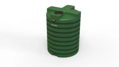 Récupérateur d'eau de pluie 6000L DS Eau coloris vert Ø.180 x H.235 cm