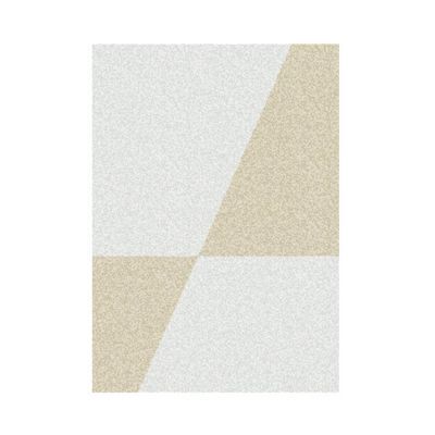 Tapis Sensation graphique Beige 170 x 120 cm