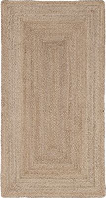 TAPIS TRECCIA JUTE SABLE 160X230