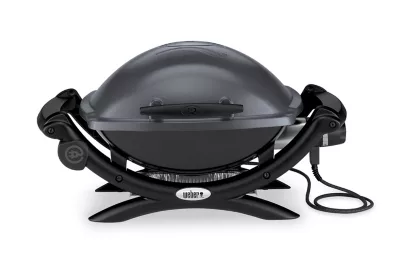 Barbecue électrique Weber Q1400 anthracite + housse + accessoires