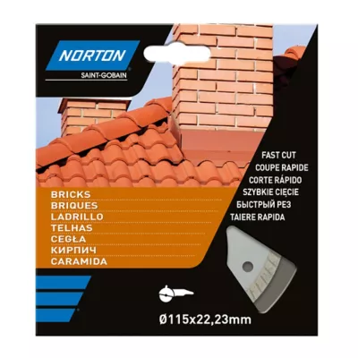 Disque diamant turbo multi Norton 115x22,2 mm