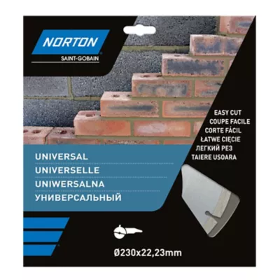 Disque diamant discontinu Norton 230x22,2 mm