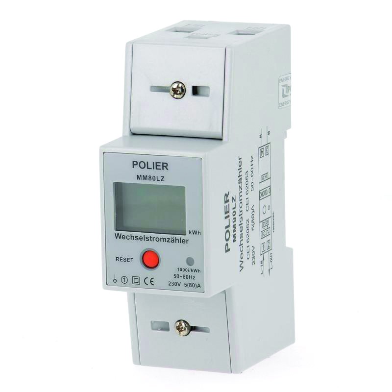 COMPTEUR MOD.MONO 80A MM80LZ