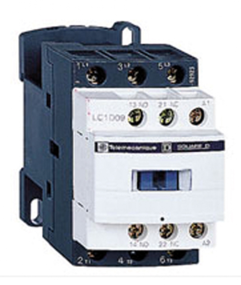 Contacteur Tripolaire TeSys LC1D 3P AC3 440V contacteur TeSys LC1-D - bobine usage courant - 3 pôles - bobine 230 V CA 50..60 Hzavec 2 contact auxiliaire 1F 1O