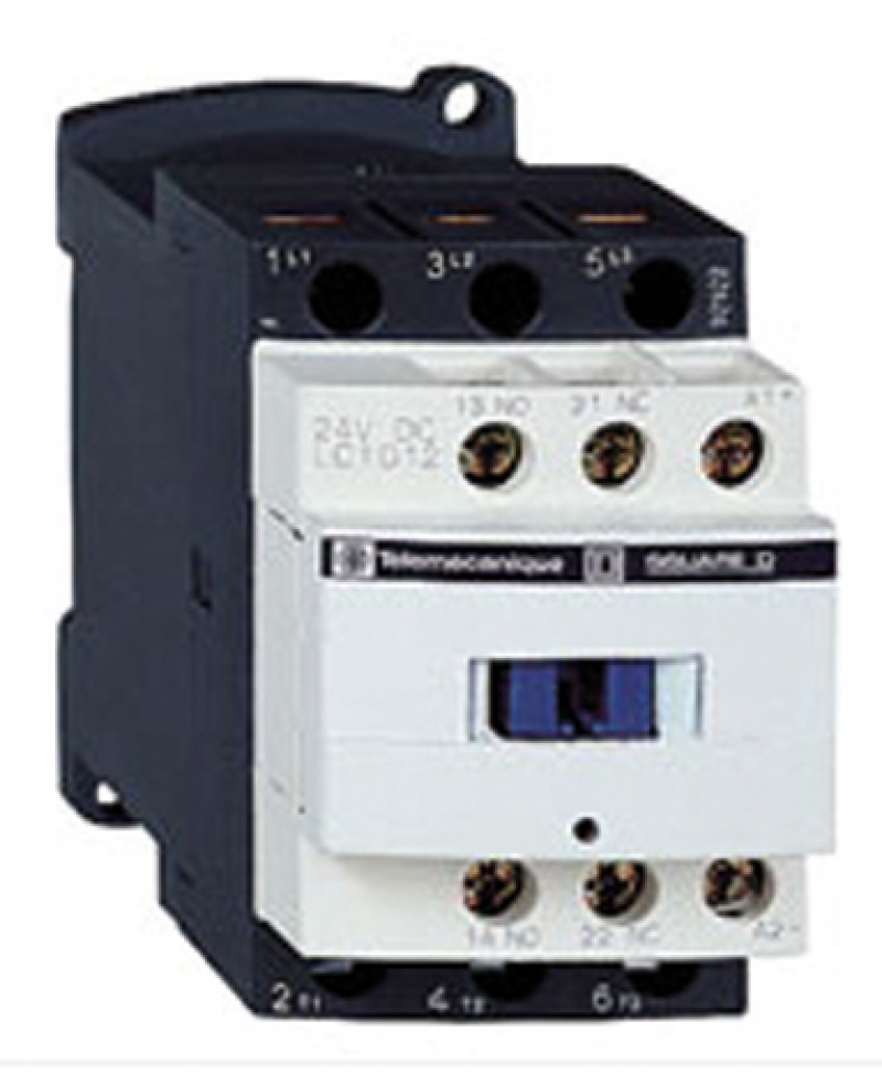 Contacteur Tripolaire TeSys LC1D 3P AC3 440V contacteur TeSys LC1-D - bobine usage courant - 3 pôles - bobine 230 V CA 50..60 Hzavec 2 contact auxiliaire 1F 1O