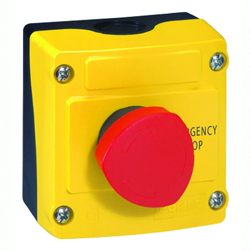 Auxiliaire de commande et de signalisation ACS Osmoz conforme à la norme IEC 60947-5-1Osmoz complets : appareils complets non-lumineuxcomposés : têtes + sous-ensemble bloc + étrier pré-monté