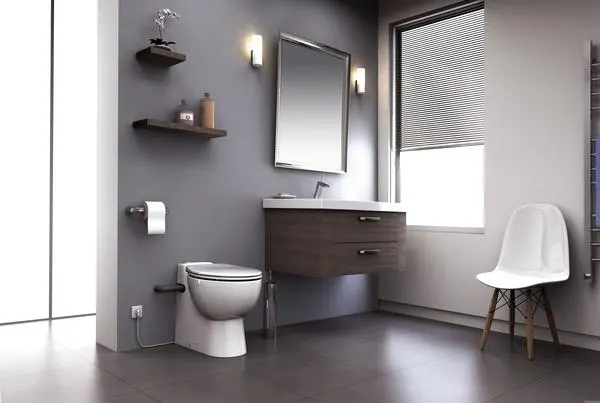 WC BROYEUR SANICOMPACT PRO ECO+ A/CUV. C11STD