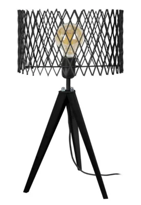 Lampe à poser Tosel Aster noir