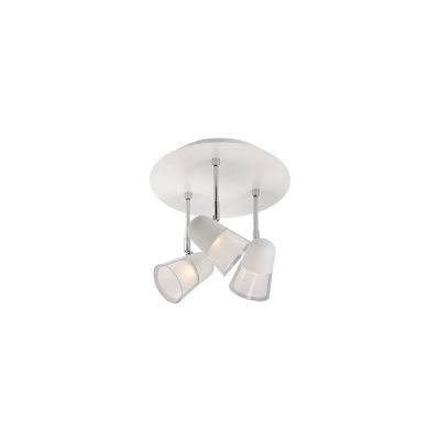 Plafonnier LED Nordlux Alba blanc mat H.13 x Ø33 cm
