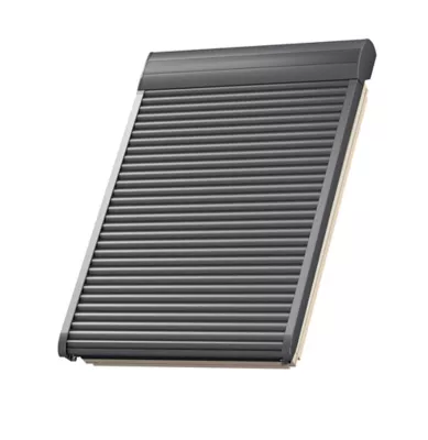 Volet roulant rigide pour fenêtre de toit, gris anthracite, électrique, l.78 x H.118 cm, Velux SML MK06 0000S