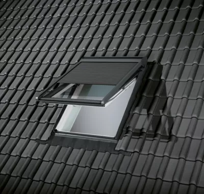 Raccord fenêtre de toit simple sur tuiles Velux EDW SK06 ocre