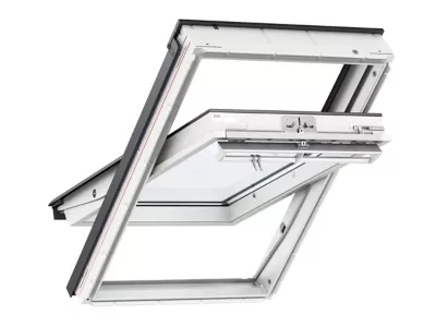 Fenêtre de toit à rotation VELUX Tout Confort Everfinish - polyuréthane L.55 x H. 98 cm (GGU 0057 CK04)