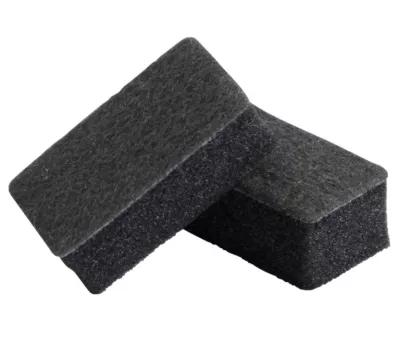 Eponge en laine d’acier pour vitre poêle à bois Aduro Easyclean, lot de 2
