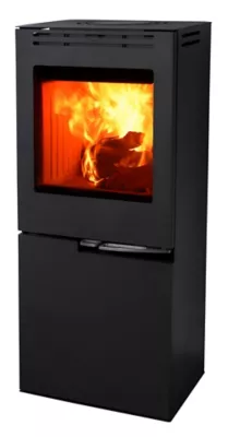 Poêle mixte bois et granulés en acier Aduro H5 - 50605AL 6.8 kW