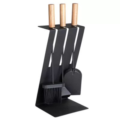 Serviteur de cheminée Aduro Baseline3 3 accessoires noir