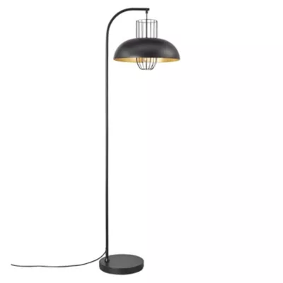 Lampadaire Lotus E27 40W IP20 160 x 40 cm noir