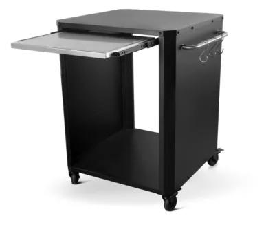 Chariot d'extérieur pour four à pizza avec planche en inox Cozze