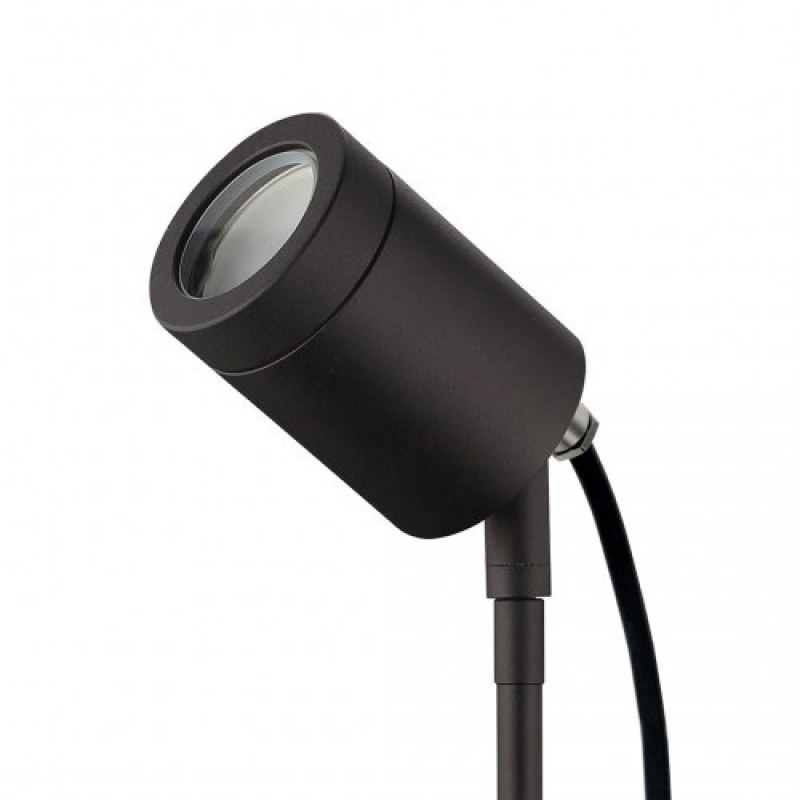 Spot orientable extérieur sur piquet