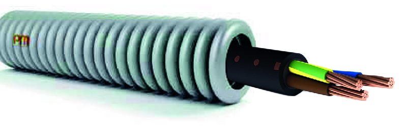 Conduits cintrables annelé avec fils R2V • PM PrefilBLEU™, la gaine pré-filée extra flexible et extra souple • PM PrefilBLEU™ s’adapte parfaitement à tous les cheminements, même les plus tortueux, en cloisons comme dans le sol. tariféau 100 ml
