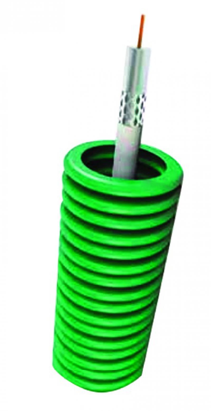 Conduits cintrables annelé avec fils tarifè au 100 ml