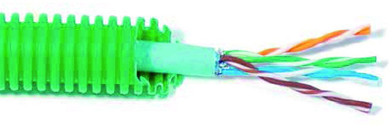 Conduits cintrables annelé avec fils tarifè au 100 ml