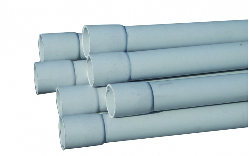 Conduits IRL TULIPE rigides PVC - cintrables à froid ou à chaud - norme NFC 15-100montage apparent - tarifé au 100 ml