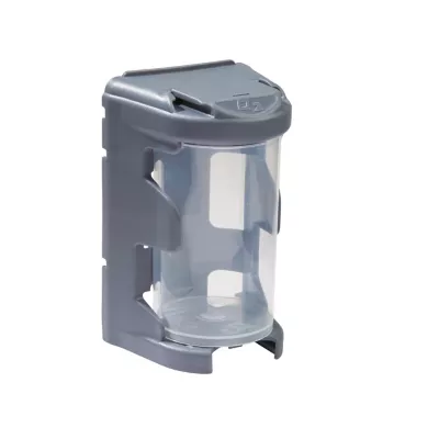 Casier à vis petit format gris plastique