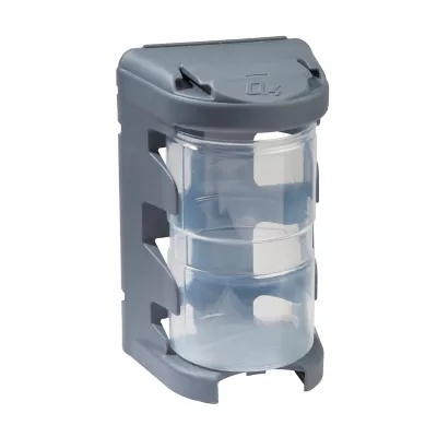 Casier à vis moyen format gris plastique