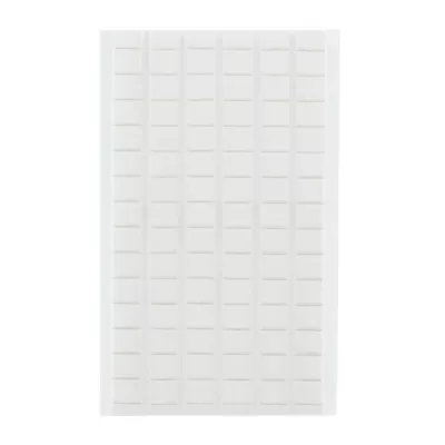 Double face repositionnable 3M 11 x 15 mm blanc, 36 carrés 300 g