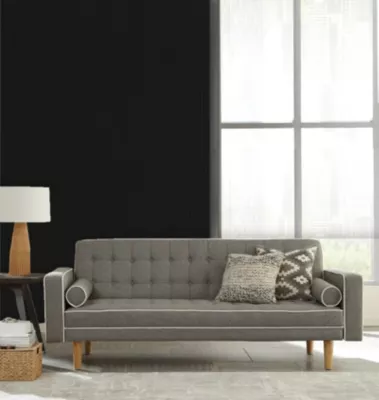 Panneau décoratif fraisé Caiman noir L.280x l.60cm Ep. 1,5cm