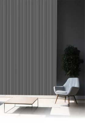 Panneau décoratif fraisé Wallaby gris L.280x l.60cm Ep. 1,5cm