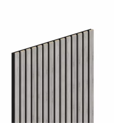 Panneau tasseau MDF coloris chêne blanc 280 x 60 cm