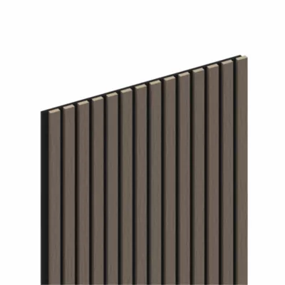 Panneau tasseau MDF coloris chêne sombre 280 x 60 cm
