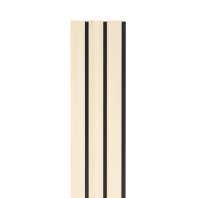 Panneau tasseau décoratif Maya en MDF effet frêne 275X60CM ép.14mm